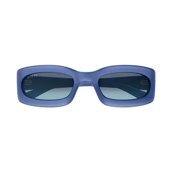 NEW GUCCI SUNGLASSES BLUE GREY WOMEN EYEWEAR GUCCI GG1786S 004